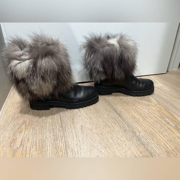 Jimmy Choo Fur Boots - Picture 4 of 7